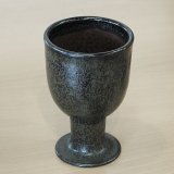 TOM　陶器製　ワイングラス/ゴブレット　デッドストック品（こ218）
