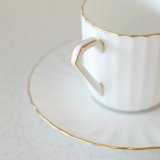 ノリタケ　ダイヤモンドコレクション　コーヒーカップ＆ソーサー　未使用品（フ4く4ク2　977）