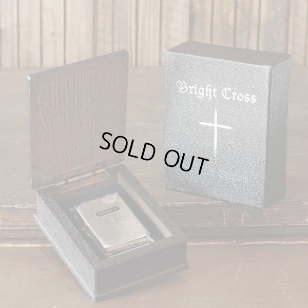 画像1: Zippo  BrightCross　プラチナサテーナ　箱付き　未使用品