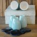 画像3: SEYEI　セーエー陶器　土瓶（急須）＆蓋付き湯呑み　5客揃え　箱付き　未使用品（お1500）
