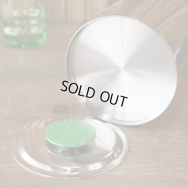 画像6: レトロ　ステンレス製　ウォーターピッチャー　グリーン　未使用品（ｈ1640）