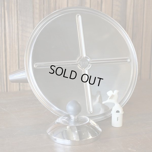 画像6: イタリア　アレッシィ　ステンレス　バードケトル　白　未使用品（ヌ1746）