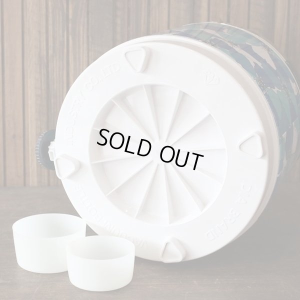 画像7: ダイヤ魔法瓶　DIA　ドリンクジャー/バキュームボトル　ジャンボ　青い花柄　未使用品