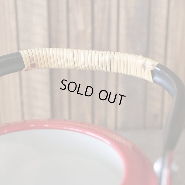 画像7: ｄｗデコラウェア　ホーローベルケトル　赤　未使用品（ふ2046）