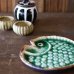 画像1: 陶器製　魚型飾り皿　ユーズド品 (1)