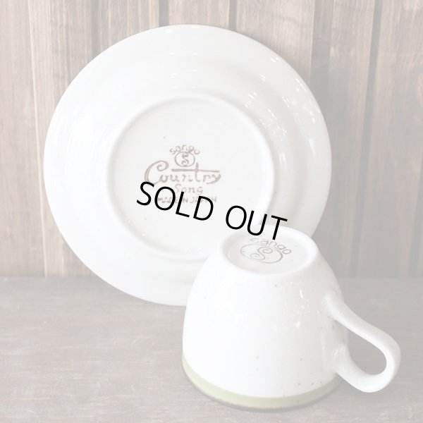 画像5: 三郷陶器　カップ＆ソーサー　CountrySong　未使用品（ち2069）