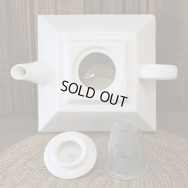 画像8: ピラミッド型　ティーポット＆ティーカップセット　未使用品