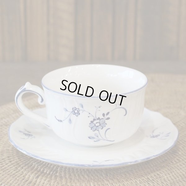 画像3: ニッコー　EXCERAM　ティーカップ＆ソーサー　ビレロイ＆ボッホ　edel blume　未使用品（C上2077）