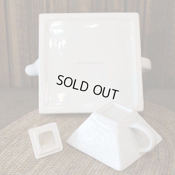 画像9: ピラミッド型　ティーポット＆ティーカップセット　未使用品