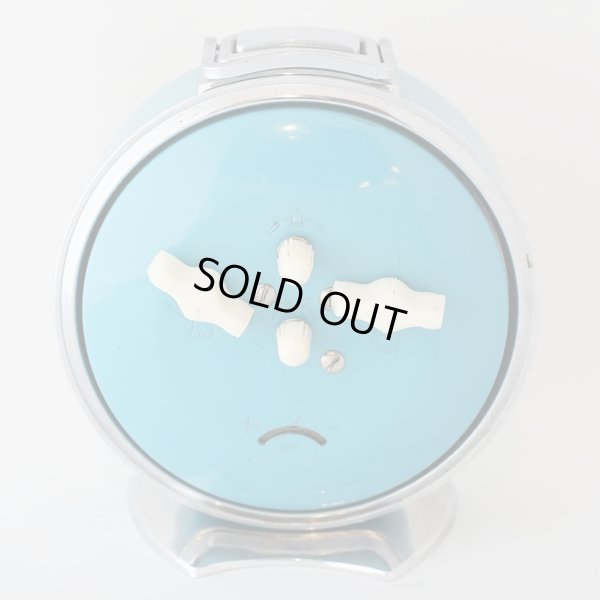 画像7: セイコー　コロナ　ゼンマイ式目覚まし時計　ブルー　ユーズド品