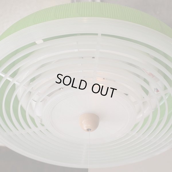 画像4: ナショナル　レトロ　ペンダントライト　グリーン　ユーズド品