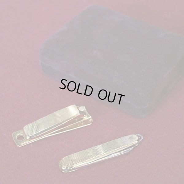 画像2: 貝印　kaicut　爪切り＆ポケットナイフセット　ケース付　未使用品（ホ2150）