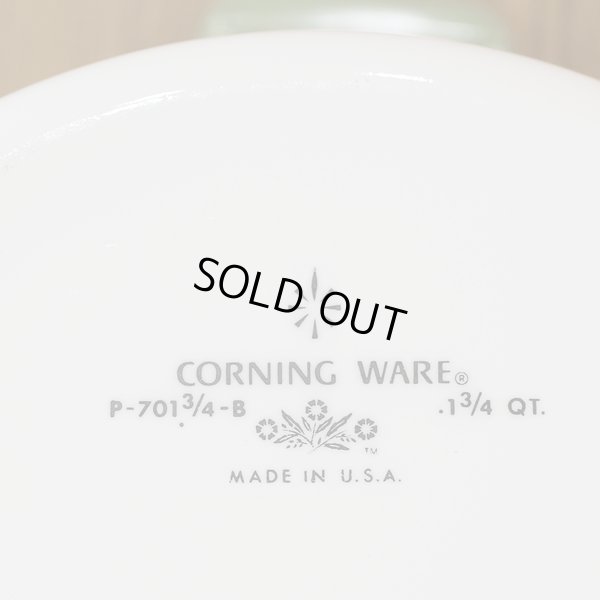 画像7: U.S.A.コーニング　両手鍋　パイロセラム　グリーン×蓋白　未使用品（ o 2170）