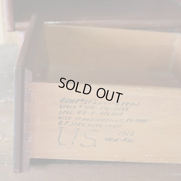 画像7: 米軍家具　サイドテーブル　ユーズド品