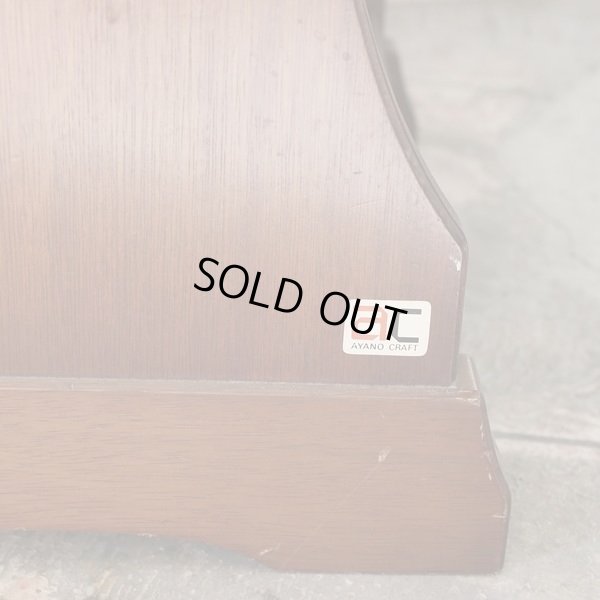 画像7: AYANO　CRAFT　木製サイドテーブル/キャビネット　ユーズド品