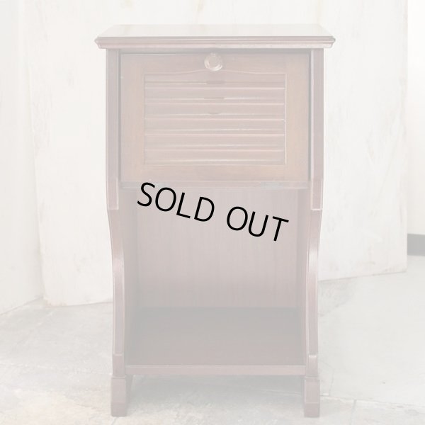 画像2: AYANO　CRAFT　木製サイドテーブル/キャビネット　ユーズド品