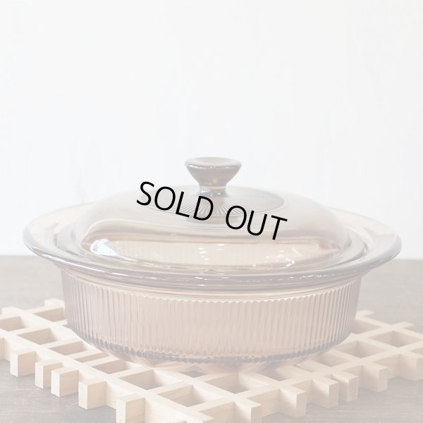 画像2: VISION　U.S.A.コーニング　ガラス鍋/キャセロール　ライン有　未使用品（ね2278）