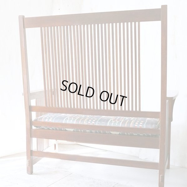 画像4: Stickley/スティックレー　木製ソファ　ユーズド品