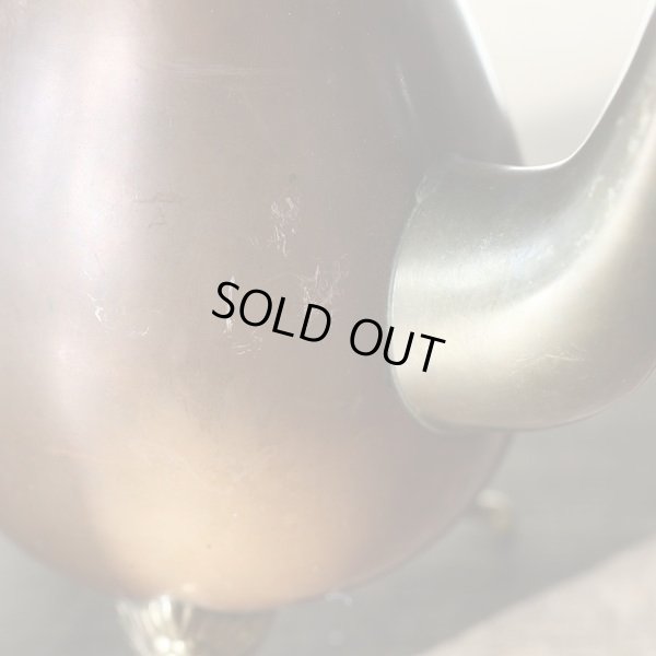 画像4: 銅製　脚付きティーポット　ユーズド品