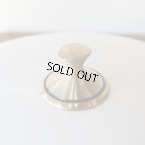 画像6: F.C.Lオリジナル　ホーロー両手鍋　白　未使用品（ふ2356）