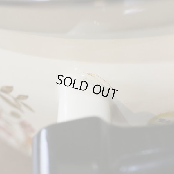 画像7: 富士ホーロー　ハニーウェア　両手鍋　蓋赤　小花柄　未使用品