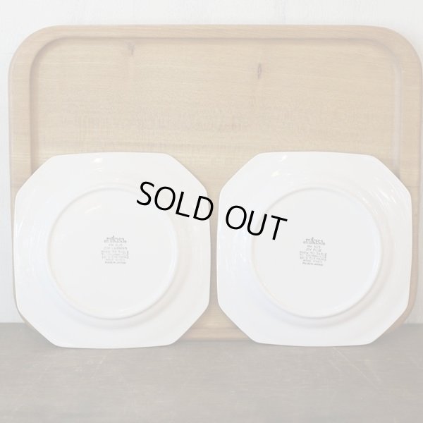 画像7: ミカサ　ペアカップ＆ソーサーとパン/ケーキ皿セット　MK525　JOY BLUE＆JOY LAVENDER　未使用品（く2484）