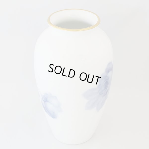 画像3: 大倉陶園　花器/フラワーベース　ブルーローズ　ユーズド品