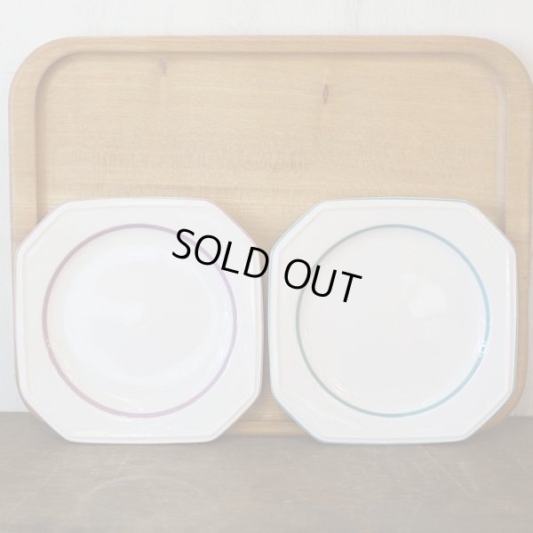 画像6: ミカサ　ペアカップ＆ソーサーとパン/ケーキ皿セット　MK525　JOY BLUE＆JOY LAVENDER　未使用品（く2484）