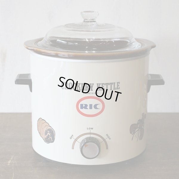 画像2: RIC　リッカー　電気陶器鍋　CROCKERY KETTLE　スロークッカー　未使用品　お料理ノート付き