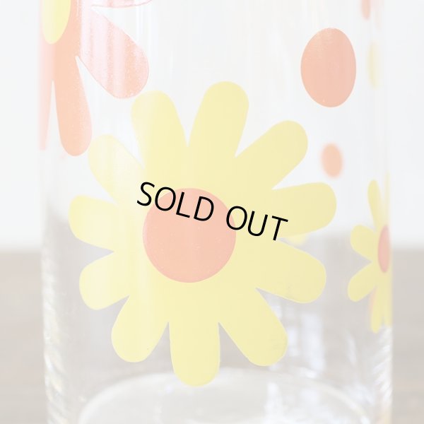 画像7: BYRON　クールポット/ガラスポット　レトロ花柄　デイジー　未使用品（C上2536）