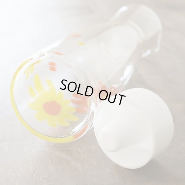 画像5: BYRON　クールポット/ガラスポット　レトロ花柄　デイジー　未使用品（C上2536）