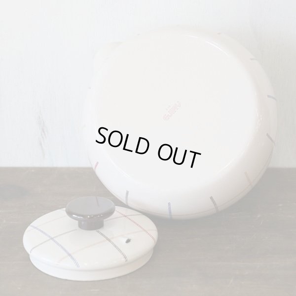 画像6: エジリー　ホーローケトル　スコッチチェック　未使用品