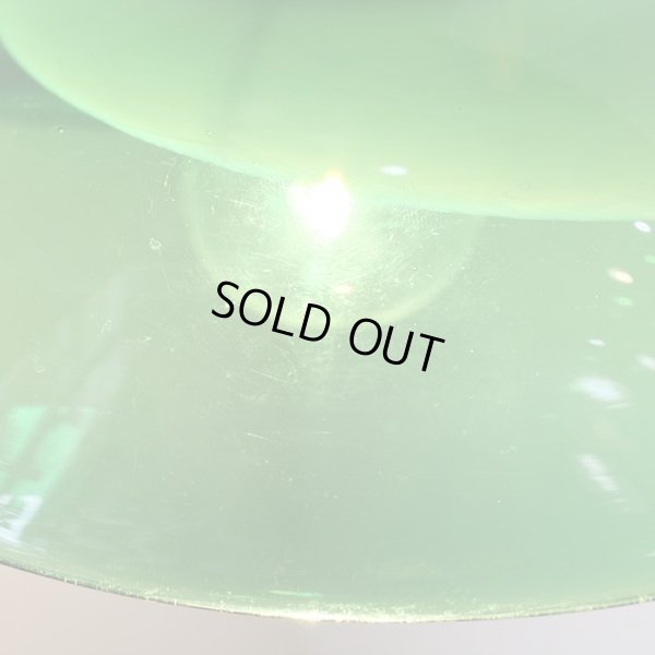 画像6: ガラスペンダントライト　グリーン×ミルクホワイト　マーブル　カスタムメイド