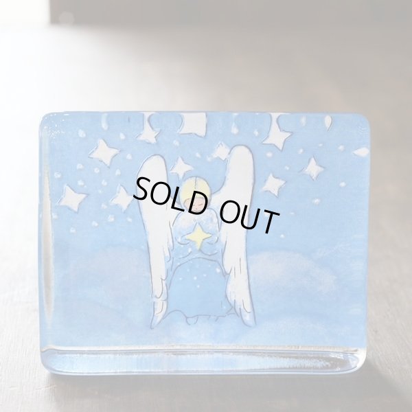 画像2: フィンランド　IITTALA　イッタラ　ヘルヤ・リウッコ＝スンドストロム・デザイン　グラスカード　天使の想い　箱付き　未使用品　説明書付き（箱10　2611）