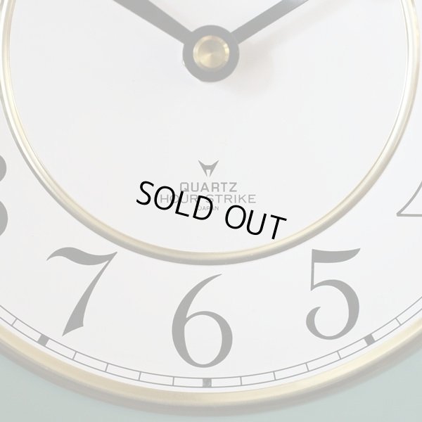 画像6: シチズン　振り子時計　ウォールクロック　HOUR STRIKE　白×グリーン　カスタムメイド（店2616）