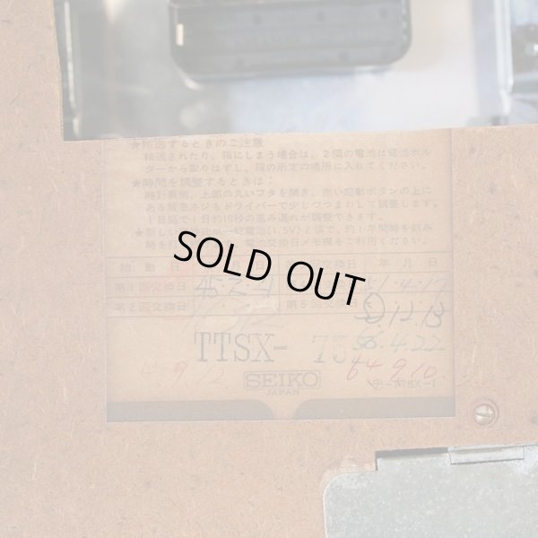 画像9: レトロ　掛け時計/ウォールクロック　セイコーTTSX-752　カスタムメイド　