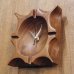 画像3: レトロ　木製　灰皿時計　掛け時計/ウォールクロック　カスタムメイド（店2622） (3)