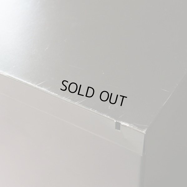 画像7: イギリス　BISLEY　9段スチールキャビネット　ブラック　ユーズド品