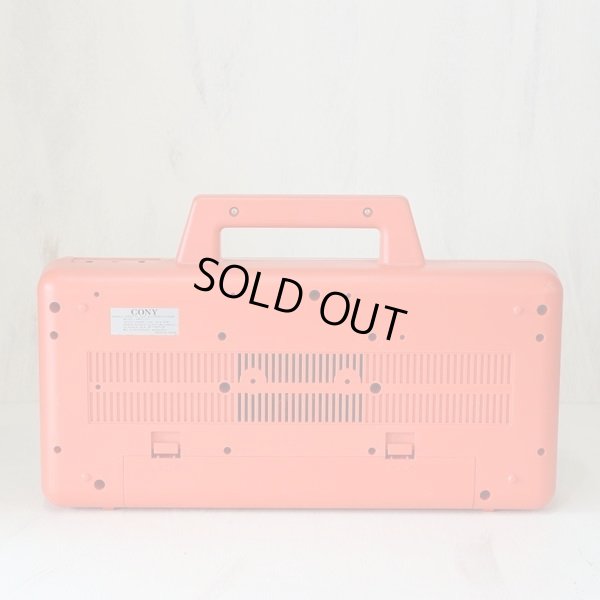 画像3: CONY　レトロ　ダブルカセットプレーヤー　EMP－777　カラオケ機能付き　マイク付き　オレンジ　ユーズド品