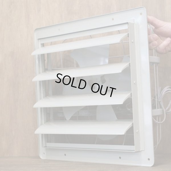 画像2: レトロ 30ｃｍ東芝交流換気扇　角形扉付　VF-30K　未使用品（奥棚2671）