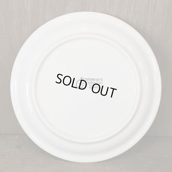 画像6: ASUKA　ストーンウェア　ソーサー/小皿　風車/花柄　未使用品