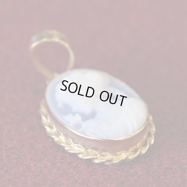 画像6: カメオ　ペンダントトップ　ユーズド美品　ケース付き