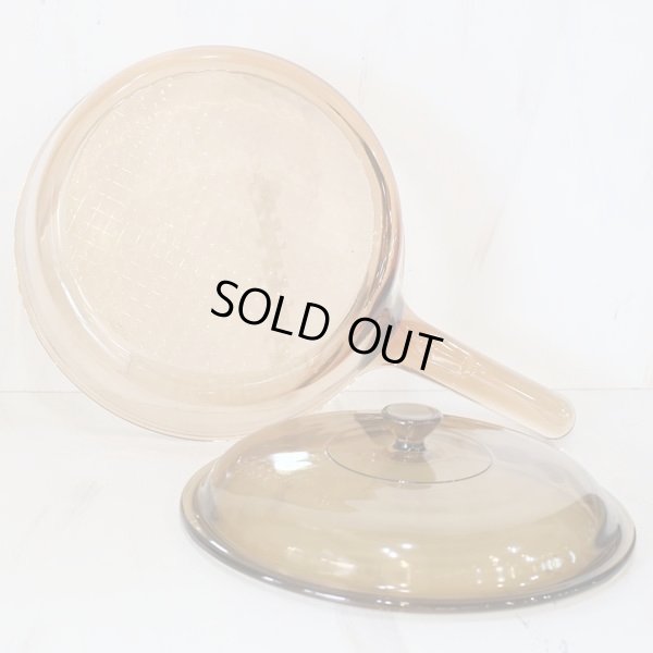 画像5: VISION　フランス　コーニング　ガラス片手浅鍋　アンバー　未使用品