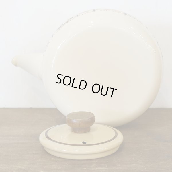 画像7: エジリー　ホーローケトル　森林柄　未使用品（へ2715）