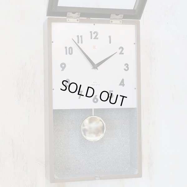 画像5: ナショナル　トランジスター振り子時計　クォーツ改造　石塗装　カスタムメイド（店2723）