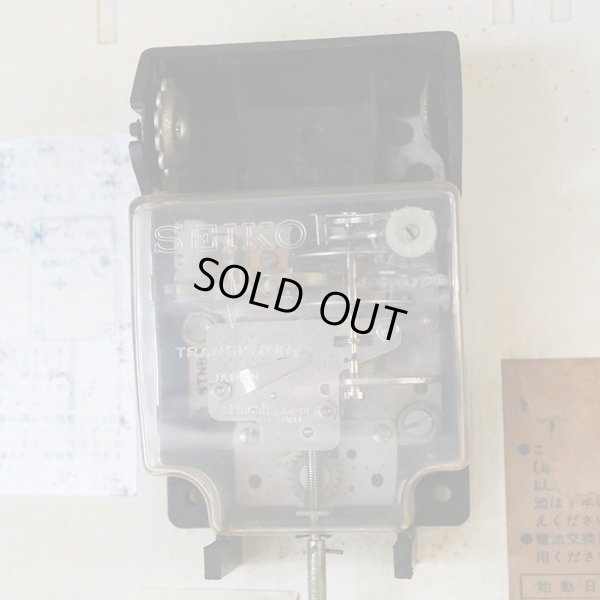画像10: セイコー　トランジスター　レトロ掛け時計/ウォールクロック　赤丸　ユーズド品