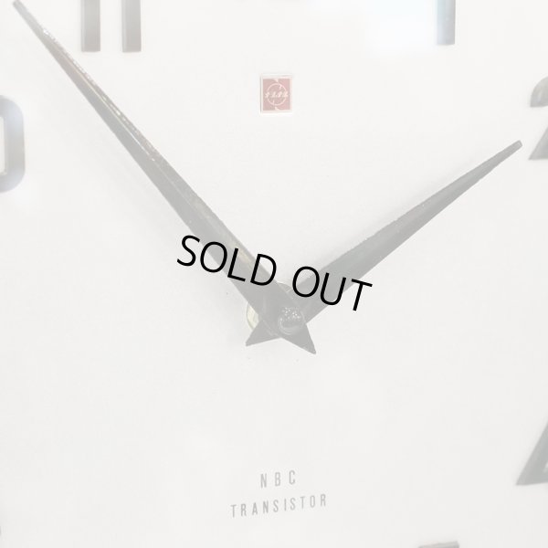 画像4: ナショナル　トランジスター振り子時計　クォーツ改造　石塗装　カスタムメイド（店2723）