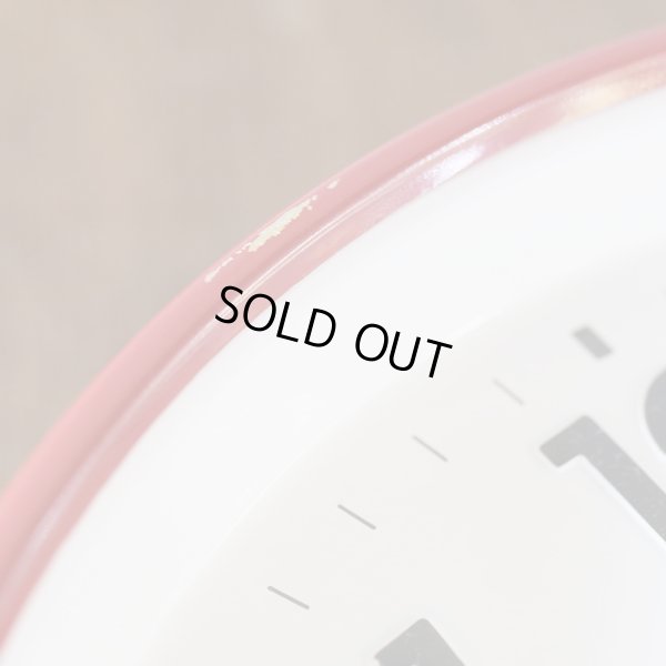 画像6: セイコー　トランジスター　レトロ掛け時計/ウォールクロック　赤丸　ユーズド品