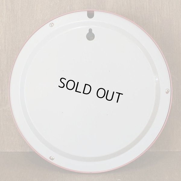 画像6: シチズン　SYNCLOCK　レトロ掛け時計　ウォールクロック　赤丸　カスタムメイド（ム2724）