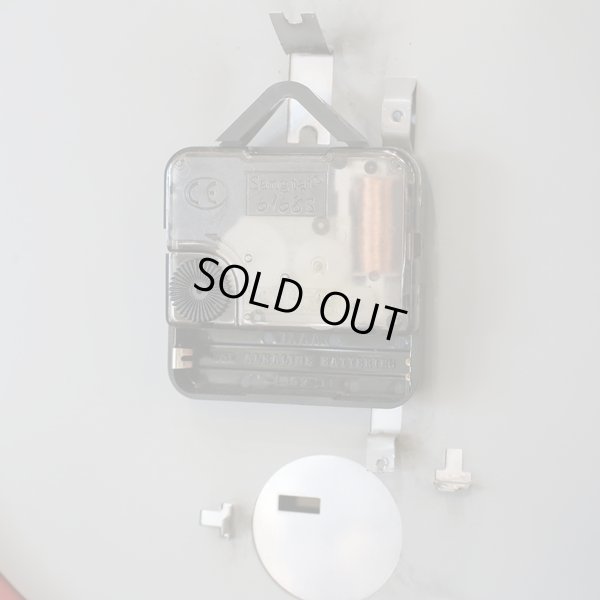 画像5: シチズン　SYNCLOCK　レトロ掛け時計　ウォールクロック　赤丸　カスタムメイド（ム2724）